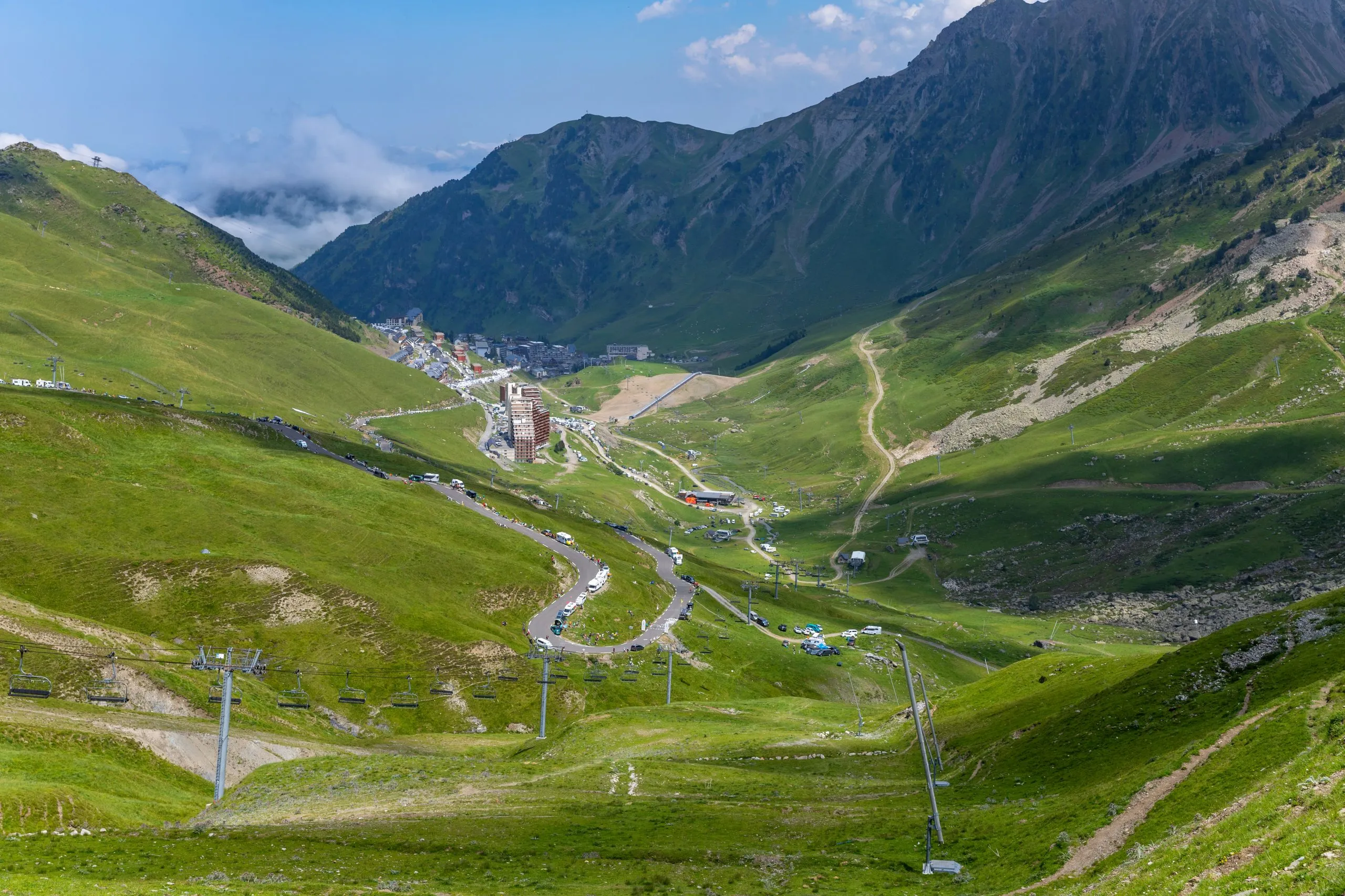 Col du Tourmalet en los Pirineos